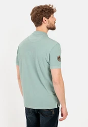 camel active Poloshirt Polo 1/2Arm Grün/Hellgrün/Hellblau/Türkis