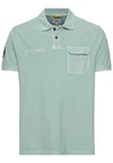 camel active Poloshirt Polo 1/2Arm Grün/Hellgrün/Hellblau/Türkis