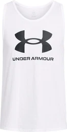 Tanktop UA SPORTSTYLE LOGO TANK 100 WHITE
