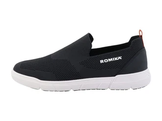 Romika Softrelax Sneaker Schnürschuh Schwarz/Dunkelgrün/Gelb/Hellblau/Rot