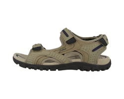 Geox Trekkingsandale U S. Strada D Khaki/Braun/Beige/Dunkelgrün