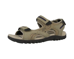 Geox Trekkingsandale U S. Strada D Khaki/Braun/Beige/Dunkelgrün