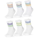 OCCULTO Tennissocken Herren Modell Roger Weiß/Mischfarben/Creme