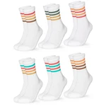 OCCULTO Tennissocken Herren Modell Roger Weiß/Mischfarben/Creme