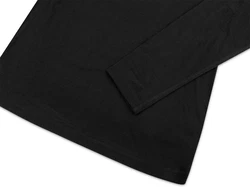 normani Langarmshirt Herren Melbourne Merino Thermounterhemd Baselayer Skipullover Schwarz