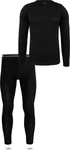 normani Thermounterhemd Herren Merino Unterwäsche-Set Melbourne/Sydney Schwarz