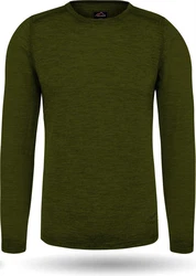 normani Langarmshirt Herren Melbourne Merino Thermounterhemd Baselayer Skipullover 