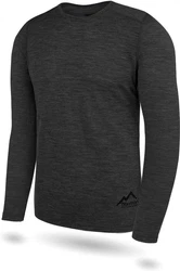 normani Langarmshirt Herren Melbourne Merino Thermounterhemd Baselayer Skipullover 