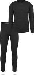 Thermounterhemd Herren Merino Unterwsche-Set Melbourne/Sydney Thermounterwsche Skiunterwsche 100% Merinowolle