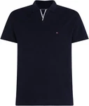 Tommy Hilfiger Poloshirt RWB TIPPED V COLLAR REG POLO Dunkelblau