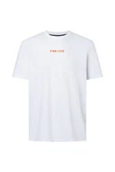 Bogner Fire + Ice Kurzarmshirt Mick3 Ii Orange/Weiß