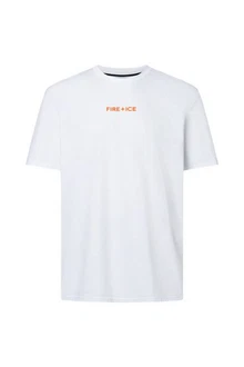 Bogner Fire + Ice Kurzarmshirt Mick3 Ii Orange/Weiß