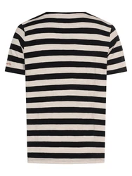 FYNCH-HATTON Rundhalsshirt Beige/Schwarz/Dunkelblau