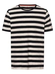 FYNCH-HATTON Rundhalsshirt Beige/Schwarz/Dunkelblau