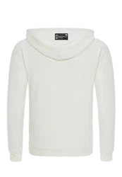 RedBridge Kapuzensweatshirt Hoodie Creme/Weiß/Grau