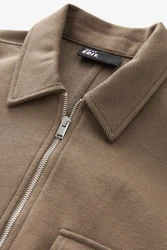 Next Hemdjacke EDIT (1-St) Braun/Beige/Khaki