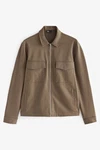 Next Hemdjacke EDIT (1-St) Braun/Beige/Khaki