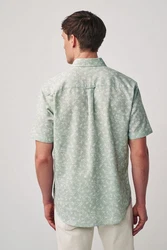 Next Kurzarm-Hemd Blumenmuster 