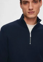 SELECTED HOMME Pullover SLHDane dunkelblau