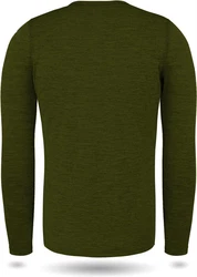 normani Langarmshirt Herren Melbourne Merino Thermounterhemd Baselayer Skipullover 