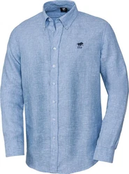Polo Sylt Langarmhemd Blau/Hellblau