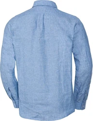 Polo Sylt Langarmhemd Blau/Hellblau