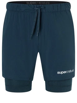 SUPER.NATURAL M Double Layer Shorts Dunkelblau/Hellblau SUPER.NATURAL M Double Layer Shorts Dunkelblau/Hellblau