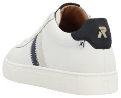 RIEKER Sport Sneaker Creme/Blau/Hellblau/Weiß/Beige