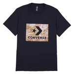 Converse T-Shirt STAR CHEVRON CAMO Schwarz/Hellblau/Braun