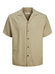 Kurzarmhemd JPRCCAARON TENCEL RESORT SHIRT S/S LN