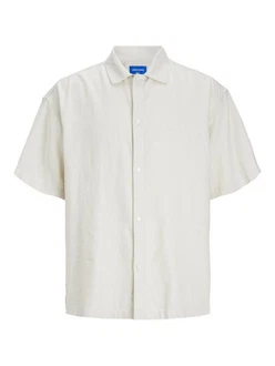Jack & Jones Businesshemd JORFARO LINEN OVERSIZED SHIRT