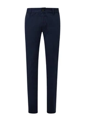 QS Chino SLIM FIT Dunkelblau/Blau
