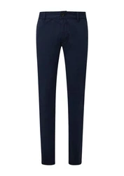 QS Chino SLIM FIT Dunkelblau/Blau