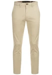 Indicode Chinohose INWasling Khaki/Beige