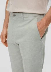 s.Oliver BLACK LABEL Stoffhose s.O PURE Anzughose schwarz