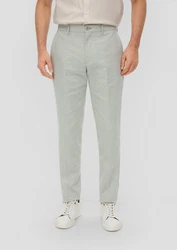 s.Oliver BLACK LABEL Stoffhose s.O PURE Anzughose schwarz