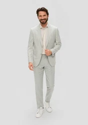 s.Oliver BLACK LABEL Stoffhose s.O PURE Anzughose schwarz