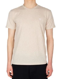 T-Shirt - Basic meliertes T-Shirt - Kurzes meliertes Shirt