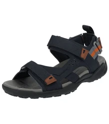 Geox Wanderschuhe Trekkingsandale Dunkelblau/Blau/Hellblau