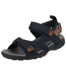 Geox Wanderschuhe Trekkingsandale Dunkelblau/Blau/Hellblau
