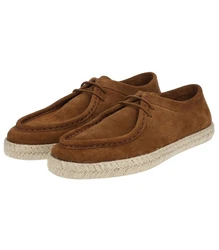 Geox Halbschuhe Schnürschuh Braun/Beige