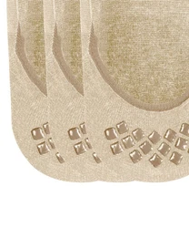 FALKE Flinge Step Medium Cut mit Anti-Slip-System Beige/Weiß
