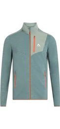 Strickjacke He.-Unterjacke Thoma II M MELANGE/GREEN DARK