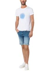 Timezone Shorts SLIM SCOTTYTZ SHORT Blau/Hellblau