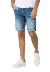Timezone Shorts SLIM SCOTTYTZ SHORT Blau/Hellblau
