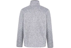 Blue Wave Fleecejacke Liam mit Stehkragen Grau/Hellgrau