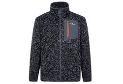 Blue Wave Fleecejacke Liam mit Stehkragen Blau