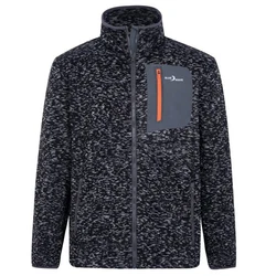 Blue Wave Fleecejacke Liam mit Stehkragen Blau