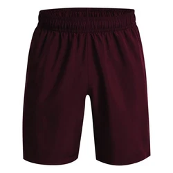 Under Armour Woven Graphic Shorts Dunkelrot/Bordeaux/Lila