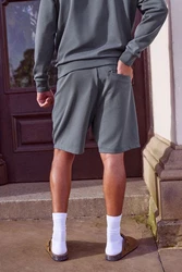 Next Sweatshorts Straight Fit Jersey-Shorts Grau/Dunkelgrau/Dunkelblau/Hellgrau/Blau